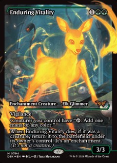 Enduring Vitality Duskmourn- House of Horror Japan Showcase Art
